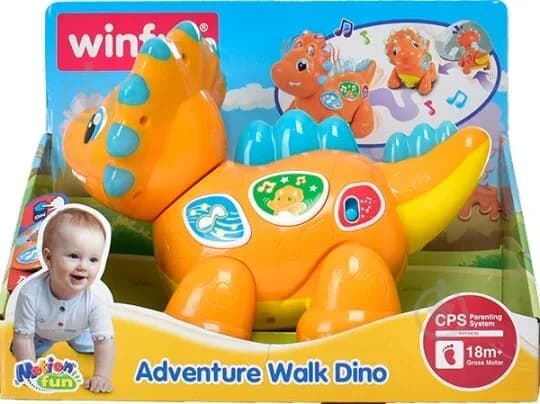 Игрушка интерактивная WinFun Динозавр 1145-NL фото 2 Игрушка интерактивная WinFun Динозавр 1145-NL фото 2
