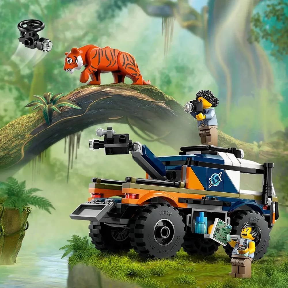 Конструктор Lego City Внедорожник для исследования джунглей 314дет 60426 фото 5
