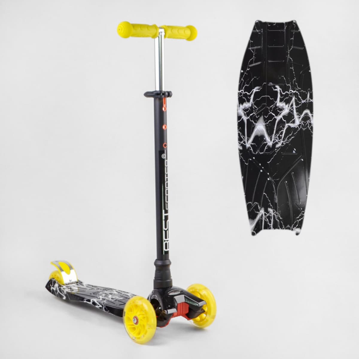 Самокат Best Scooter 4-х колесный А 25462
