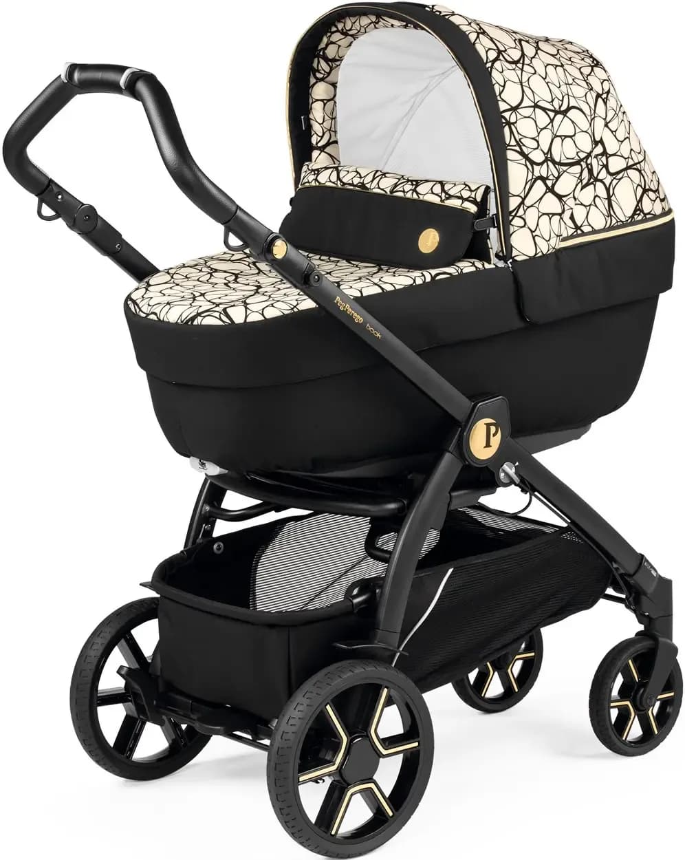 Коляска універсальна 3в1 Peg-Perego Book PACK-BOOK31LG00002 Grafic Gold Lounge фото 2