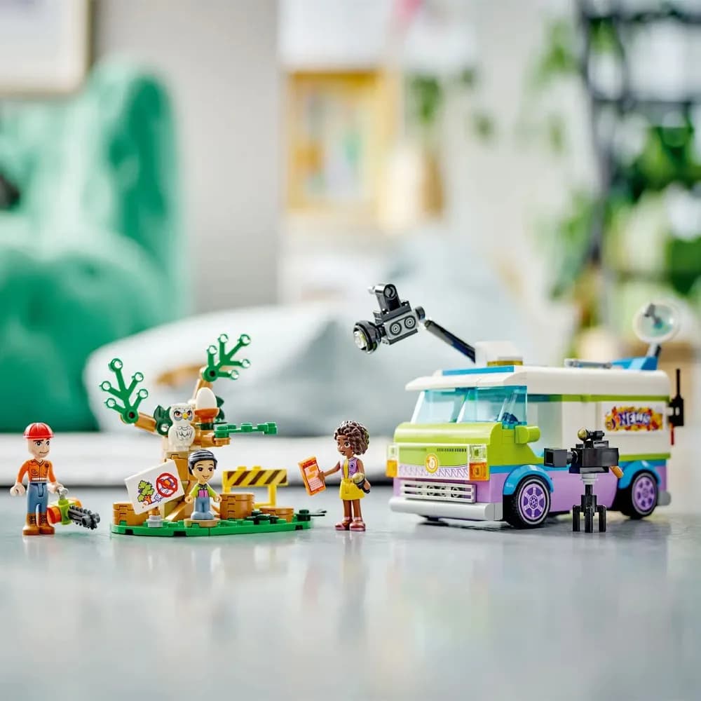 Конструктор LEGO Friends Фургон новостной редакции 446дет 41749 фото 5