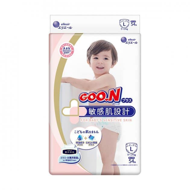 Подгузники Goo.N Plus L 54шт 843336 Подгузники Goo.N Plus L 54шт 843336