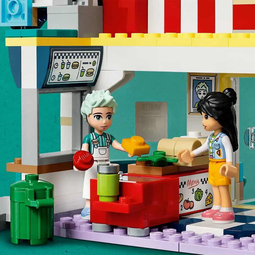 Конструктор LEGO Friends Хартлейк Сити: ресторанчик в центре города 346дет 41728 фото 4