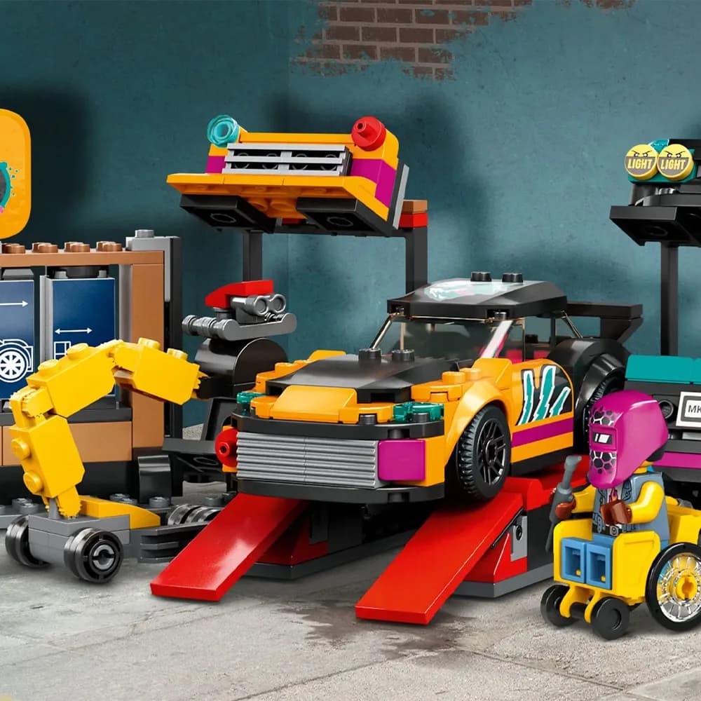 Конструктор LEGO City Тюнинг-ателье 507дет 60389 фото 5