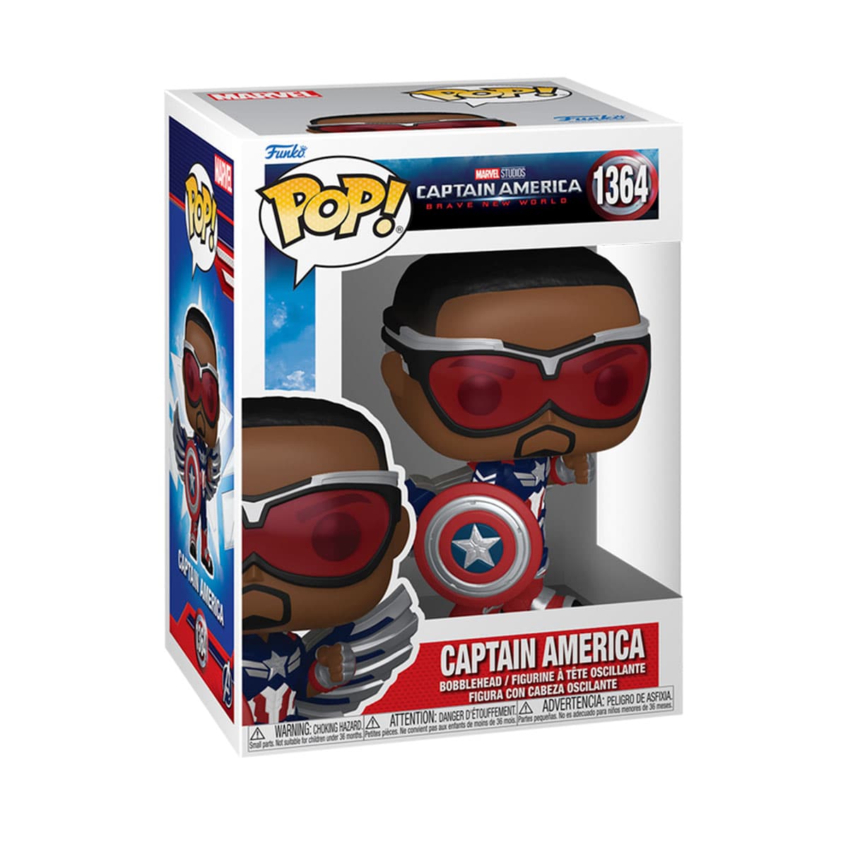 Ігрова фігурка FUNKO POP! cерії Капітан Америка: Чудесний новий світ – Капітан Америка 75990