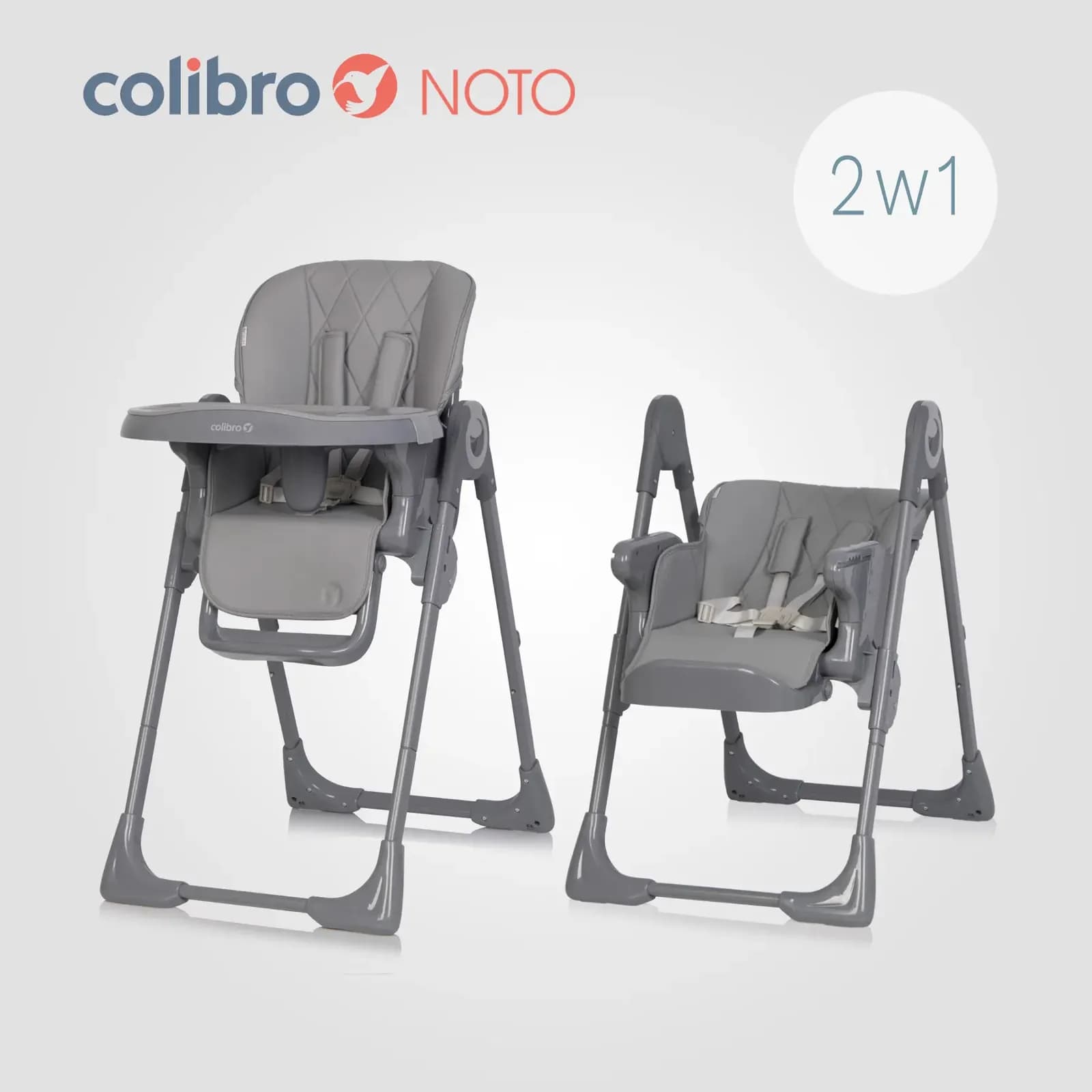 Стул для кормления Colibro Noto CCN-11-13 Onyx фото 2 Стул для кормления Colibro Noto CCN-11-13 Onyx фото 2