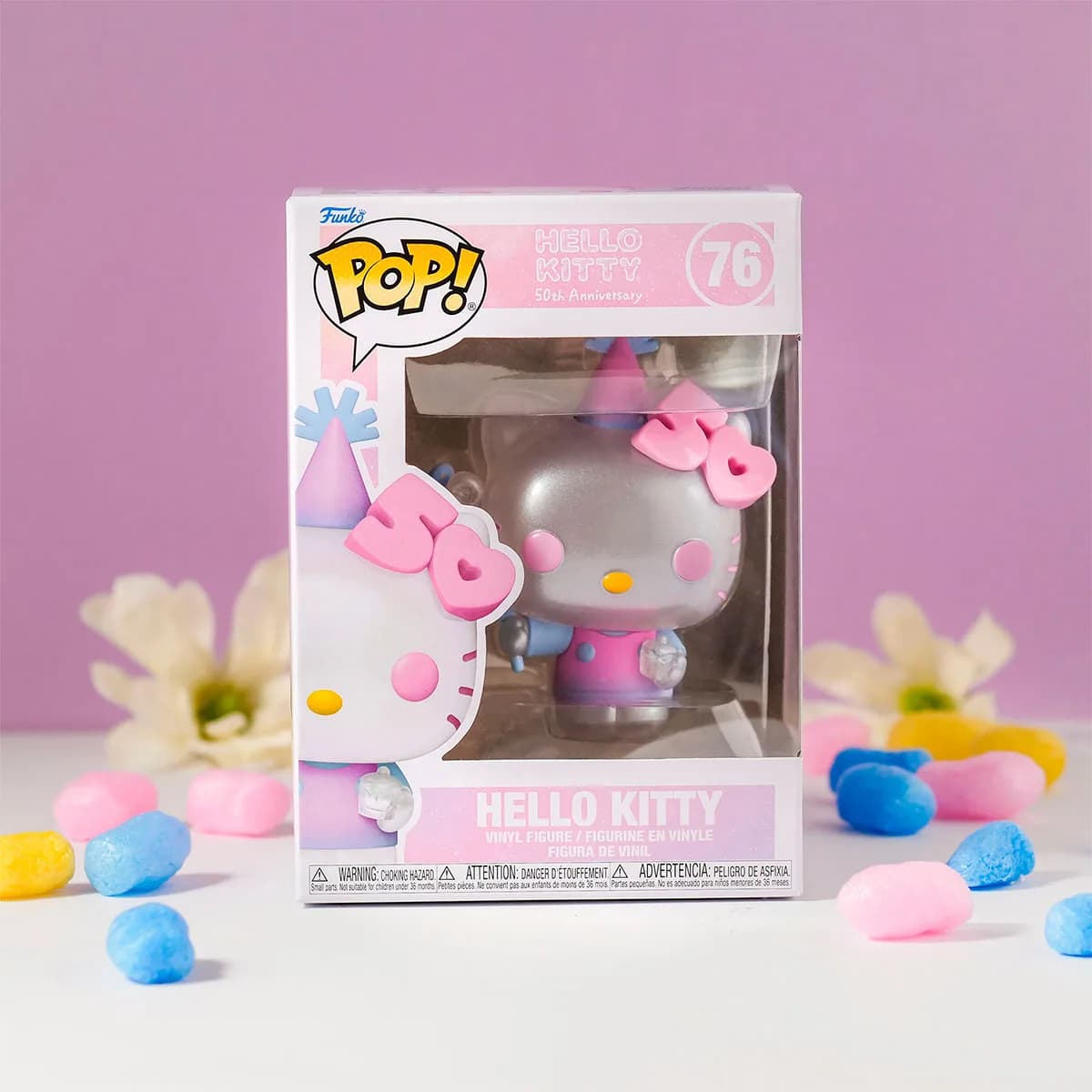 Игровая фигурка FUNKO POP! серии Sanrio: Hello Kitty - Хелоу Китти с шариком 76090 фото 2