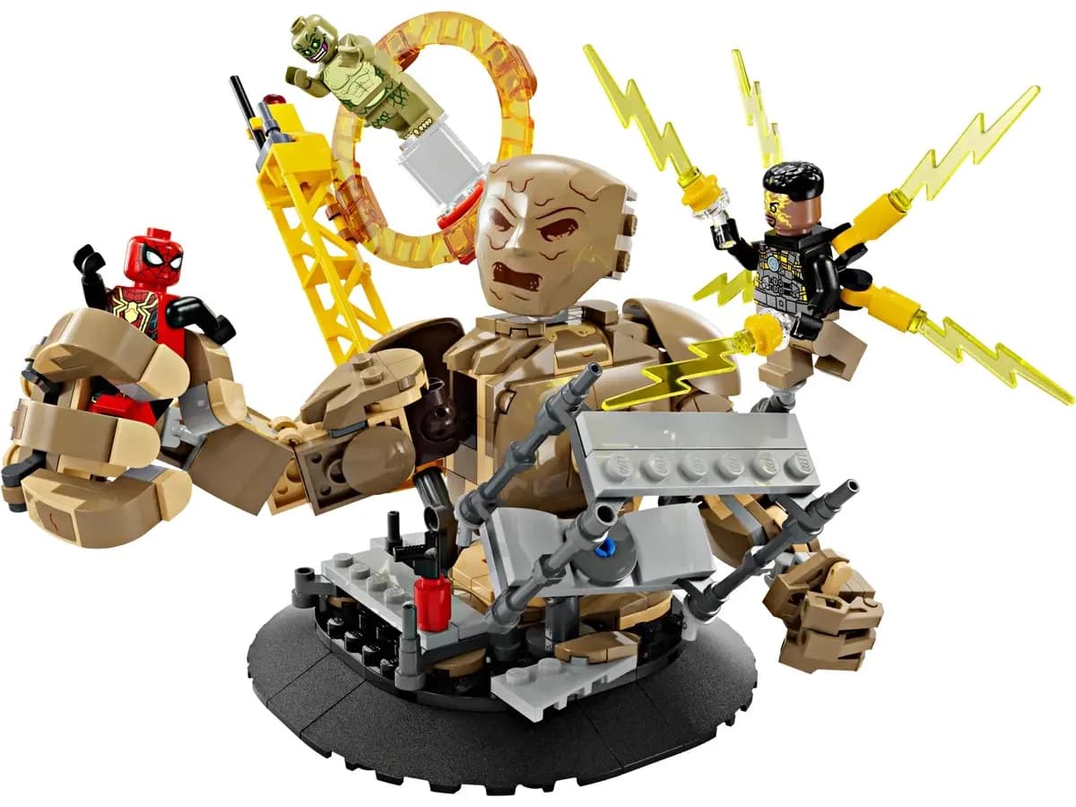 Конструктор Lego Marvel Людина-Павук vs. Піщана людина: Вирішальна битва 374дет 76280 фото 3 Конструктор Lego Marvel Людина-Павук vs. Піщана людина: Вирішальна битва 374дет 76280 фото 3