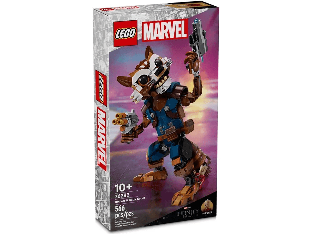 Конструктор Lego Marvel Ракета й малюк Ґрут 566дет 76282 Конструктор Lego Marvel Ракета й малюк Ґрут 566дет 76282