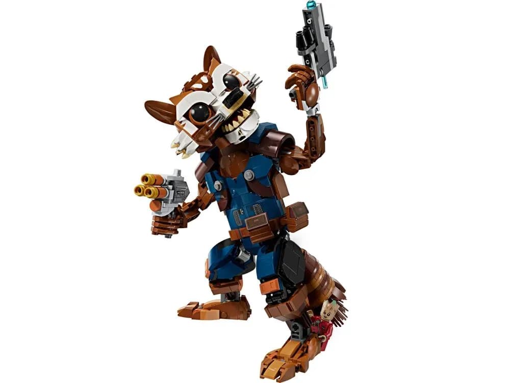 Конструктор Lego Marvel Ракета й малюк Ґрут 566дет 76282 фото 2 Конструктор Lego Marvel Ракета й малюк Ґрут 566дет 76282 фото 2