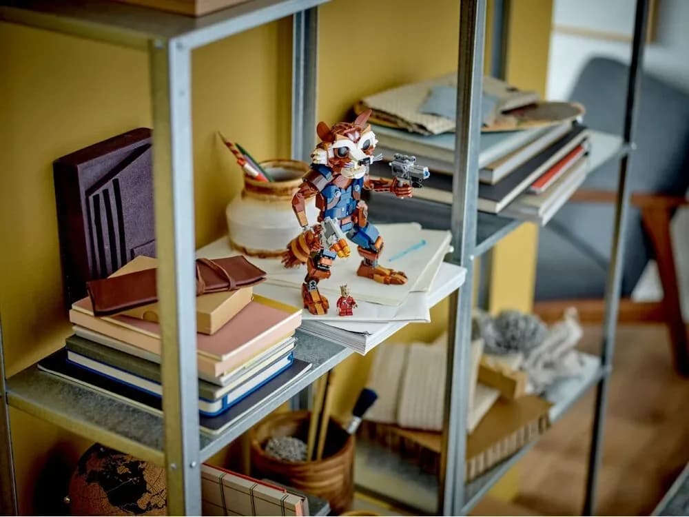 Конструктор Lego Marvel Ракета й малюк Ґрут 566дет 76282 фото 8 Конструктор Lego Marvel Ракета й малюк Ґрут 566дет 76282 фото 8