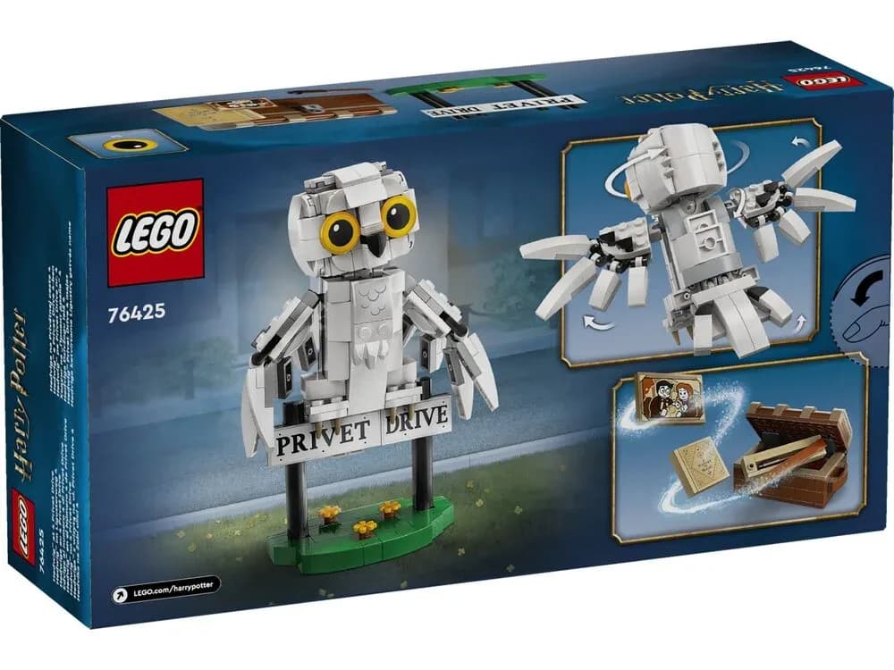Конструктор Lego Harry Potter Гедвіґа на Тисовій вулиці 337дет 76425 фото 9