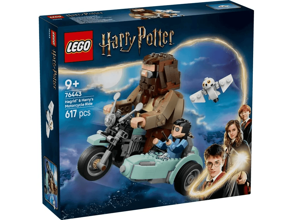 Конструктор Lego Harry Potter Поїздка Геґріда й Гаррі на мотоциклі 617дет 76443 Конструктор Lego Harry Potter Поїздка Геґріда й Гаррі на мотоциклі 617дет 76443