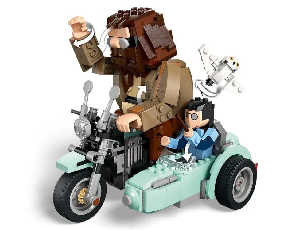 Конструктор Lego Harry Potter Поїздка Геґріда й Гаррі на мотоциклі 617дет 76443 фото 5 Конструктор Lego Harry Potter Поїздка Геґріда й Гаррі на мотоциклі 617дет 76443 фото 5