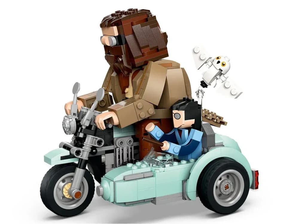 Конструктор Lego Harry Potter Поїздка Геґріда й Гаррі на мотоциклі 617дет 76443 фото 4 Конструктор Lego Harry Potter Поїздка Геґріда й Гаррі на мотоциклі 617дет 76443 фото 4