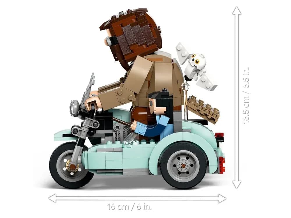 Конструктор Lego Harry Potter Поїздка Геґріда й Гаррі на мотоциклі 617дет 76443 фото 9 Конструктор Lego Harry Potter Поїздка Геґріда й Гаррі на мотоциклі 617дет 76443 фото 9