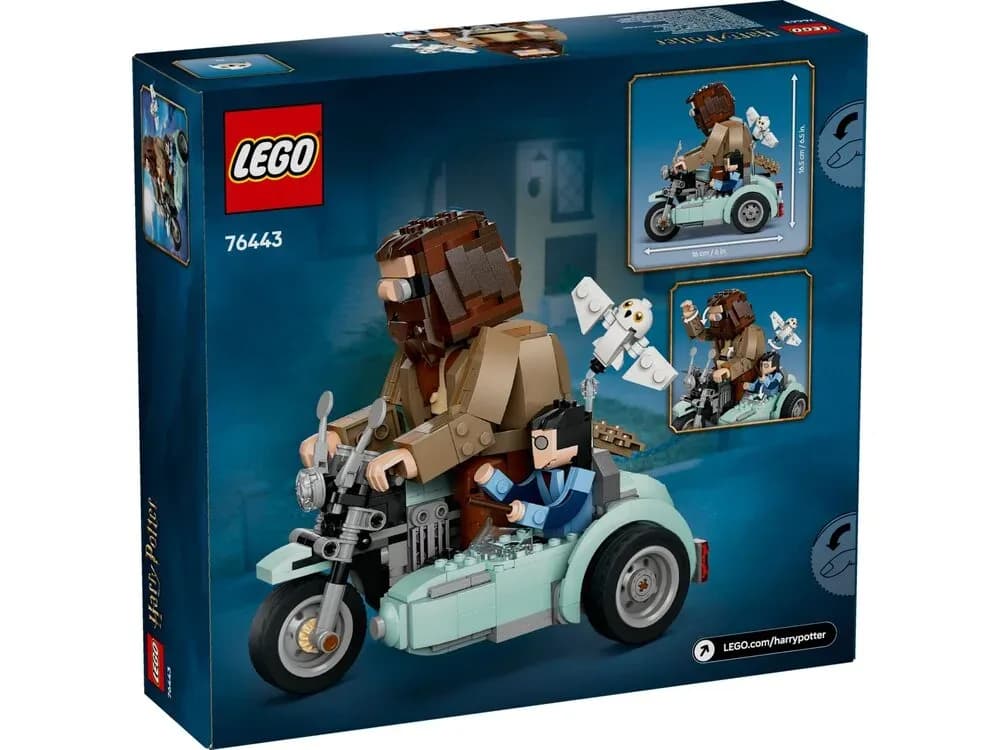 Конструктор Lego Harry Potter Поїздка Геґріда й Гаррі на мотоциклі 617дет 76443 фото 10 Конструктор Lego Harry Potter Поїздка Геґріда й Гаррі на мотоциклі 617дет 76443 фото 10