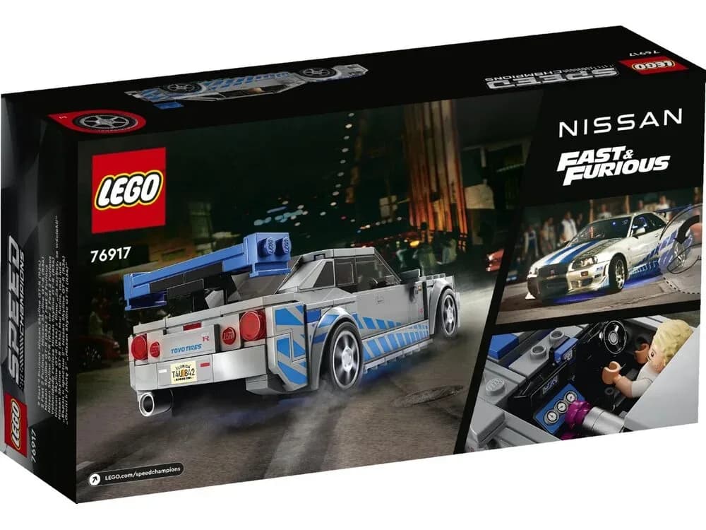 Конструктор Lego Speed Champions Nissan Skyline GT-R 319дет 76917 фото 9
