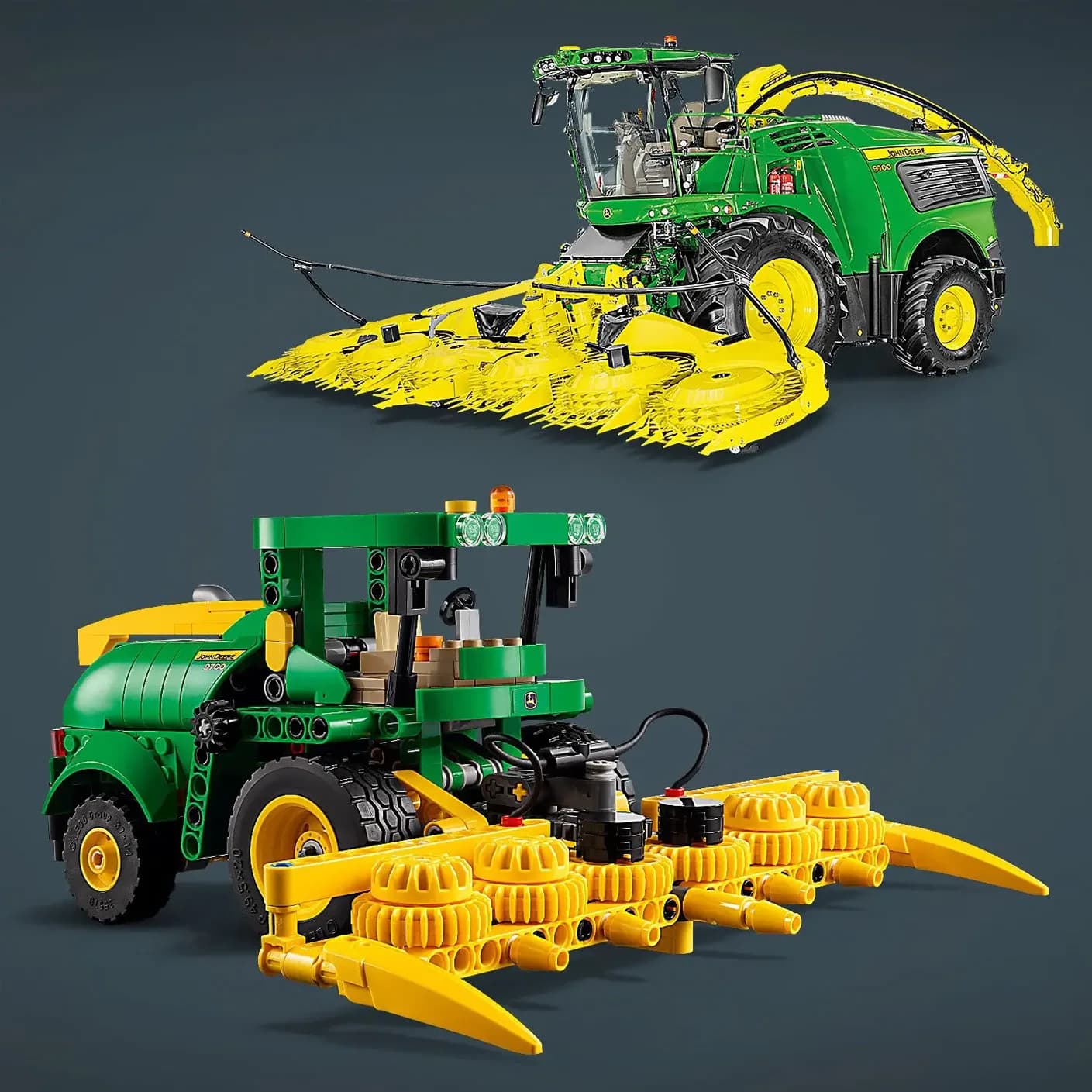 Конструктор Lego Technic Кормозбиральний комбайн John Deere 9700 559дет 42168 фото 4 Конструктор Lego Technic Кормозбиральний комбайн John Deere 9700 559дет 42168 фото 4