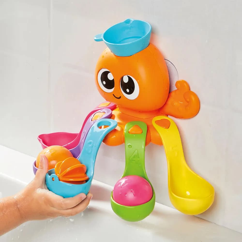 Игрушка для купания TOMY Toomies Осьминог E73104 фото 2 Игрушка для купания TOMY Toomies Осьминог E73104 фото 2