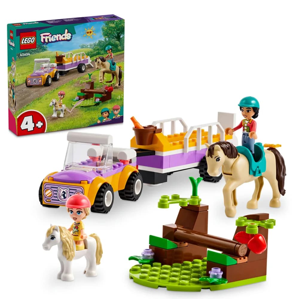 Конструктор Lego Friends Прицеп для лошади и пони 105дет 42634 фото 2 Конструктор Lego Friends Прицеп для лошади и пони 105дет 42634 фото 2