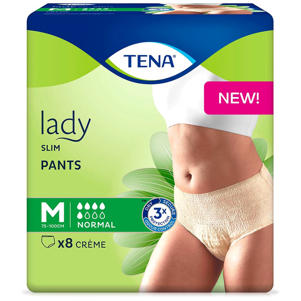Трусы урологические Tena Lady Slim Pants Normal Medium 8шт 792113-02 Трусы урологические Tena Lady Slim Pants Normal Medium 8шт 792113-02