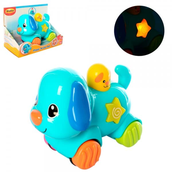Игрушка интерактивная WinFun Щенок 0733-NL Игрушка интерактивная WinFun Щенок 0733-NL