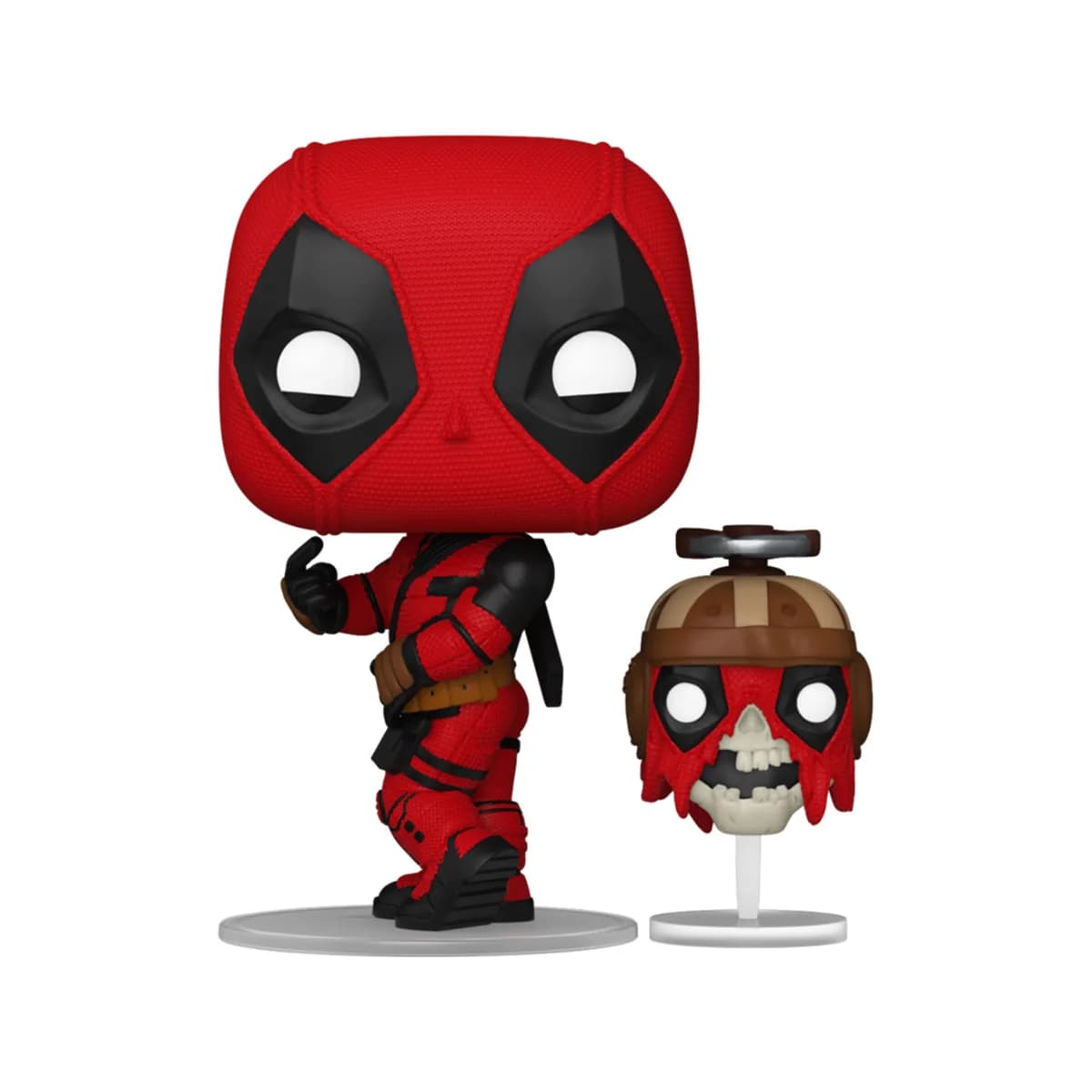 Игровая фигурка FUNKO POP! серии Дедпул 3 - Дедпул с хедпулом 79768 фото 2