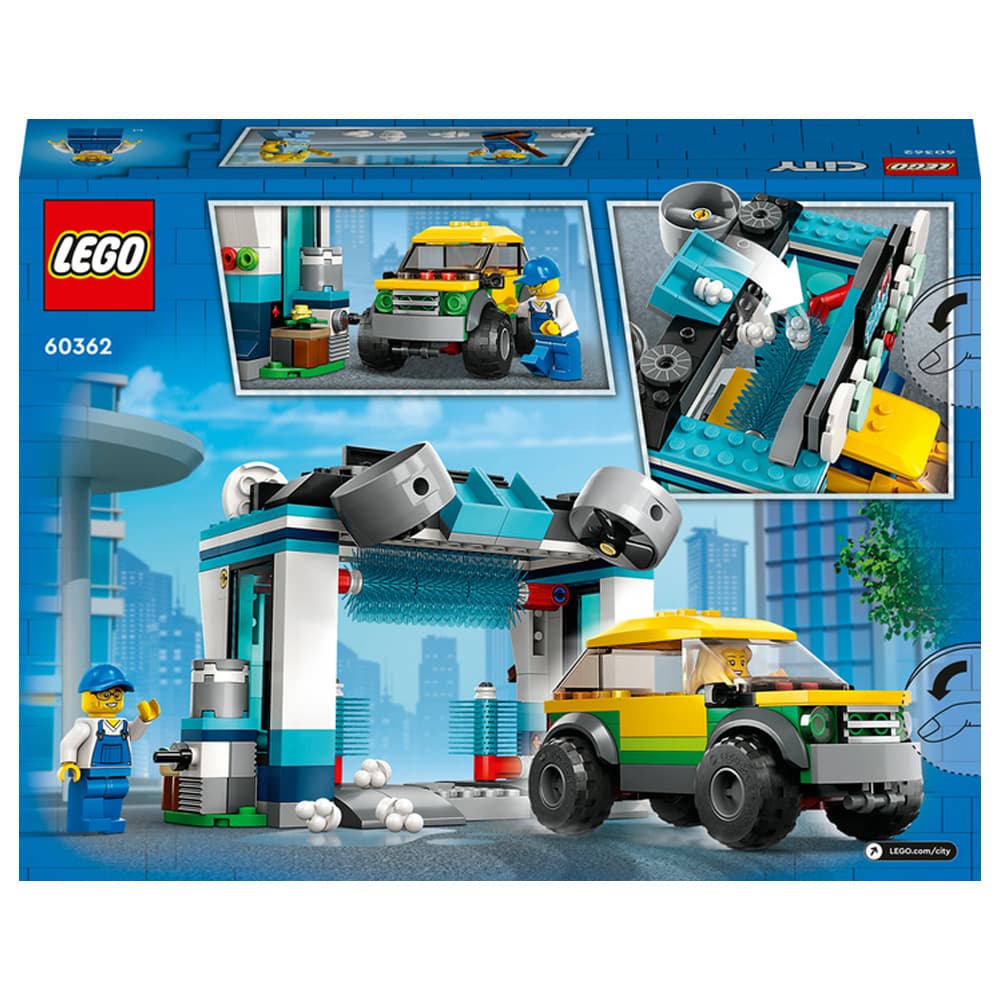 Конструктор LEGO City Автомийка 243дет 60362 Конструктор LEGO City Автомийка 243дет 60362