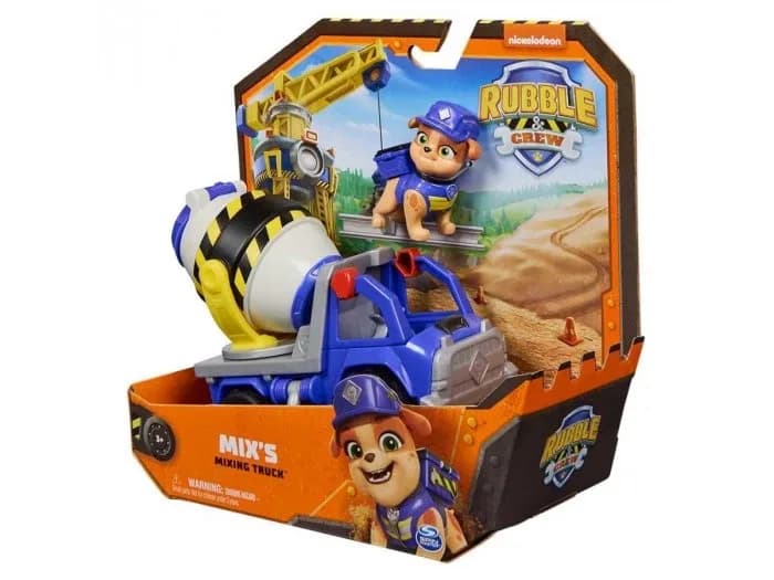 Машина будівельна з фігуркою Мікса Spin Master Paw patrol SM28500/6066540 фото 2 Машина будівельна з фігуркою Мікса Spin Master Paw patrol SM28500/6066540 фото 2