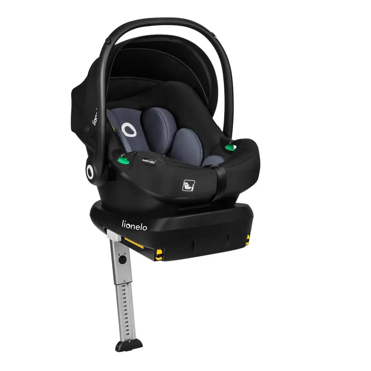 Автокрісло Lionelo Astrid I-Size Set Black Grey LO-ASTRID I-SIZE SET BLACK GREY фото 2 Автокрісло Lionelo Astrid I-Size Set Black Grey LO-ASTRID I-SIZE SET BLACK GREY фото 2