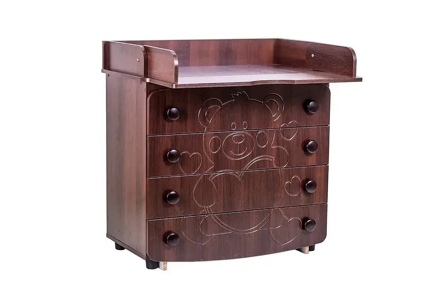Комод-пеленатор Angelo Мишка с сердцем 900х510х900 14003 фото 3 Комод-пеленатор Angelo Мишка с сердцем 900х510х900 14003 фото 3