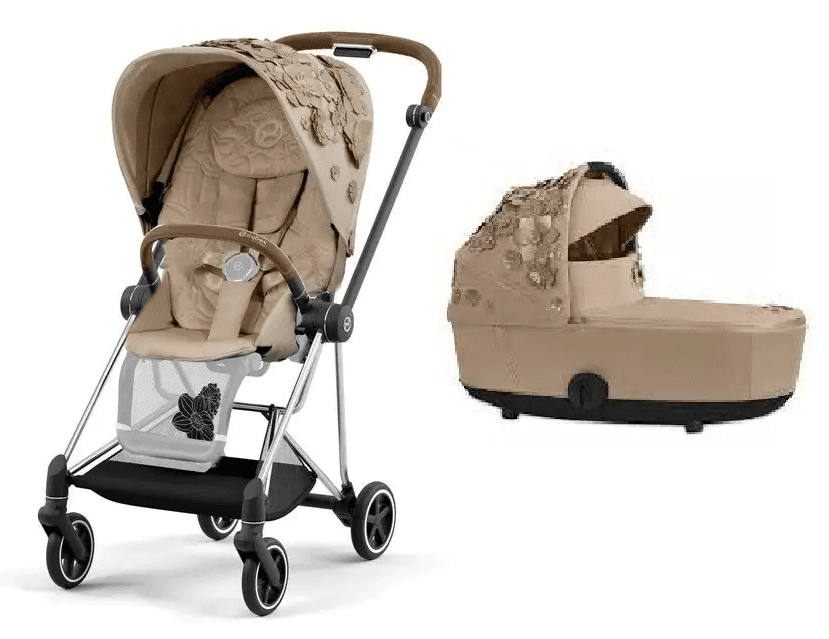 Коляска универсальная 2в1 Cybex Mios 4.0 Simply Flowers Beige/Chrome Brown 521001383/3 Коляска универсальная 2в1 Cybex Mios 4.0 Simply Flowers Beige/Chrome Brown 521001383/3