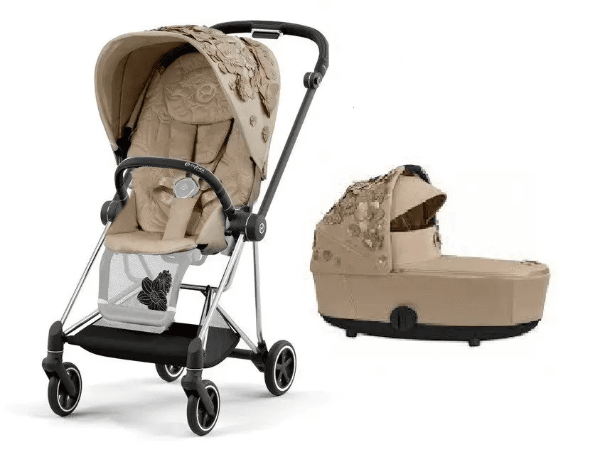 Коляска универсальная 2в1 Cybex Mios 4.0 Simply Flowers Beige/Chrome Black 521001383/2 Коляска универсальная 2в1 Cybex Mios 4.0 Simply Flowers Beige/Chrome Black 521001383/2