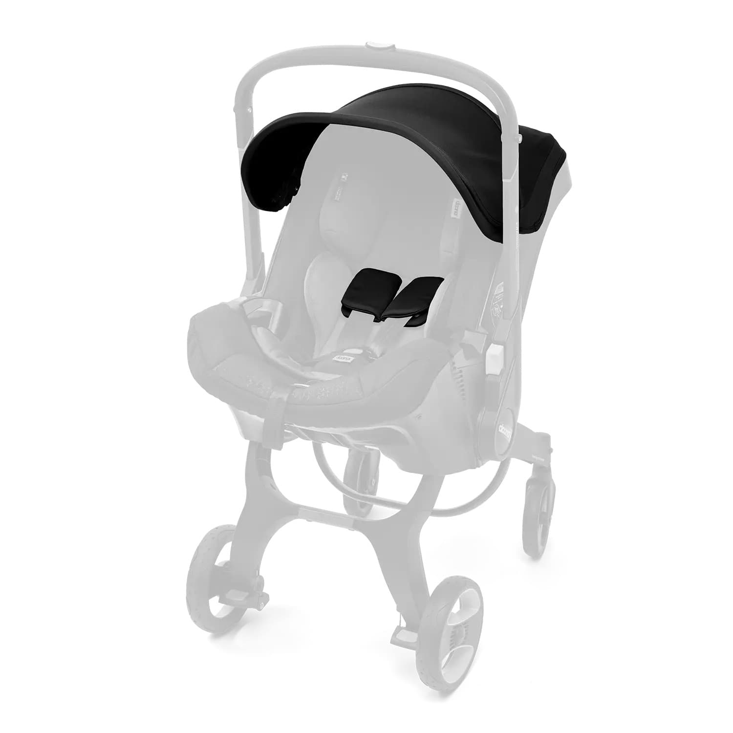Капюшон и плечики Doona Canopy & Shoulder Pads Set SP295-99-033-099 Nitro Black Капюшон и плечики Doona Canopy & Shoulder Pads Set SP295-99-033-099 Nitro Black