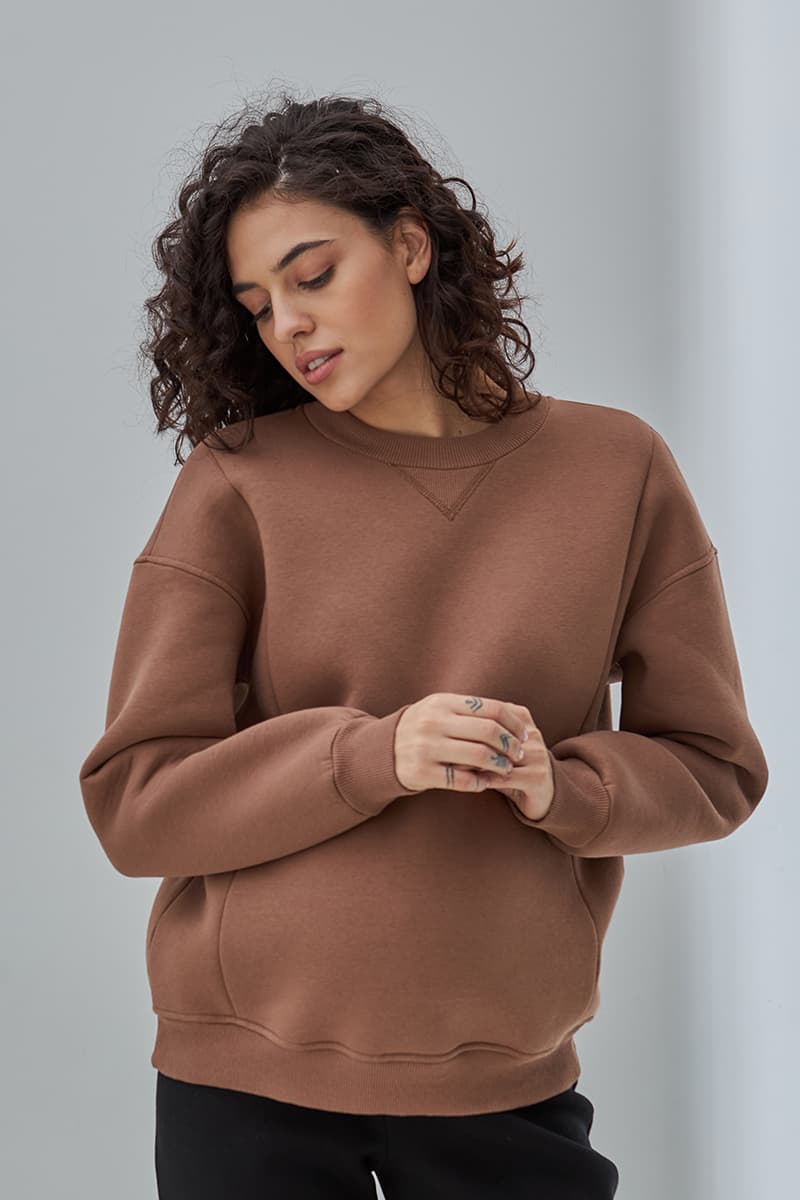 Свитшот для беременных и кормления S-XXL Юла мама KLOYA SW-43.101