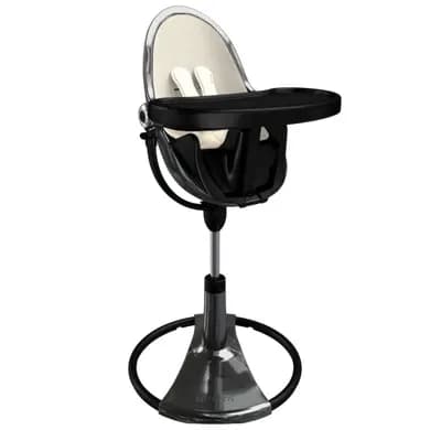 Стульчик для кормления Bloom Fresco Titanium + набор вкладышей Bloom Fresco coconut white E10535-T-11-E10516-CWL фото 4