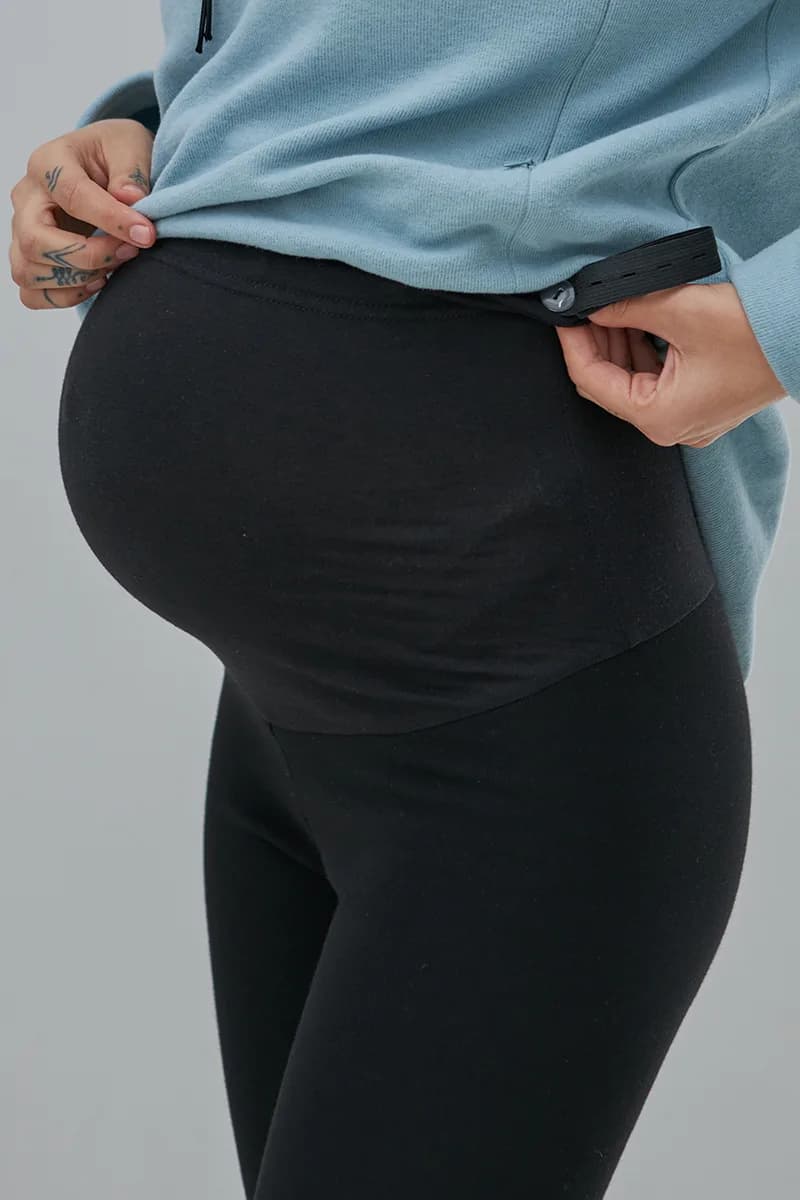 Лосини XS-XXL Юла мама ZOE SP-43.011 -чорний фото 3 Лосини XS-XXL Юла мама ZOE SP-43.011 -чорний фото 3