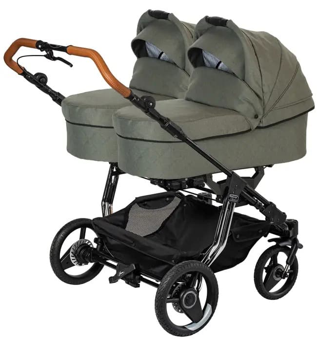 Коляска универсальная для двойни 2в1 Hartan Two Select Selection Olive 2600162424