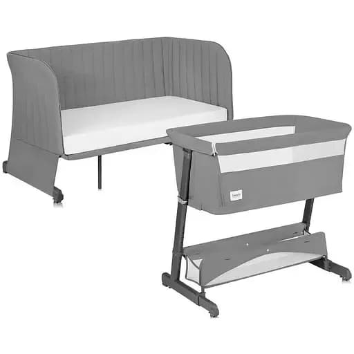 Кровать 5в1 Lionelo Thomi Plus grey concrete LO-THOMI PLUS GREY CONCRETE фото 2 Кровать 5в1 Lionelo Thomi Plus grey concrete LO-THOMI PLUS GREY CONCRETE фото 2
