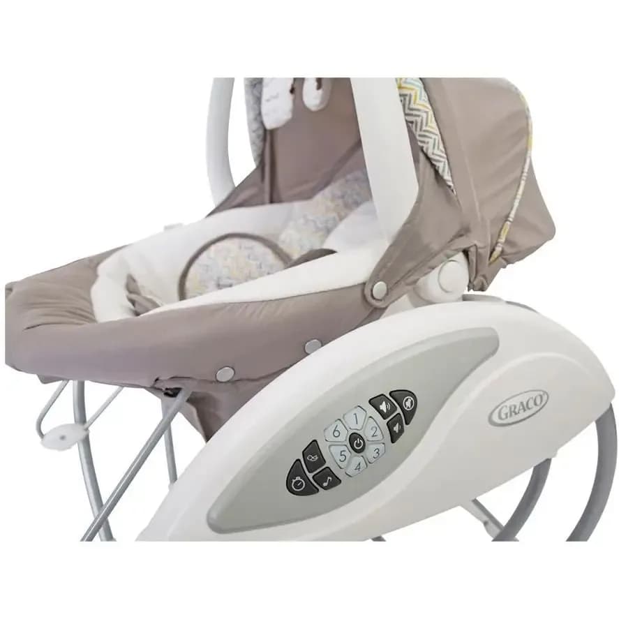 Крісло-гойдалка Graco Glider Elite Chevron 1Z999CHREU фото 4 Крісло-гойдалка Graco Glider Elite Chevron 1Z999CHREU фото 4