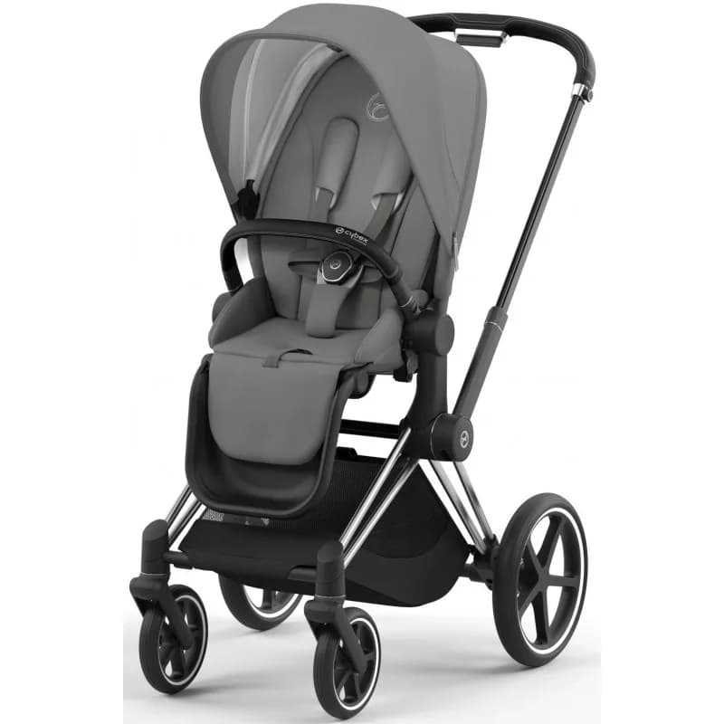 Коляска універсальна 2в1 Cybex Priam 4.0 Mirage Grey/Chrome Black 523000809/2 фото 3 Коляска універсальна 2в1 Cybex Priam 4.0 Mirage Grey/Chrome Black 523000809/2 фото 3