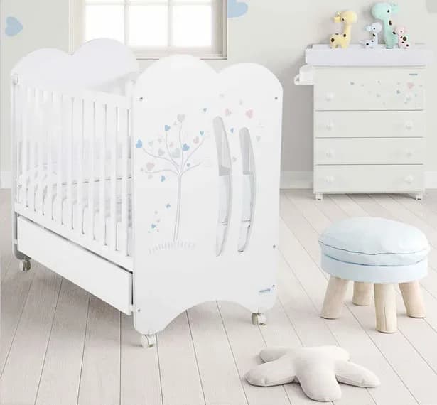 Кровать детская Micuna Aura 120х60 см White AURA WHITE фото 3 Кровать детская Micuna Aura 120х60 см White AURA WHITE фото 3