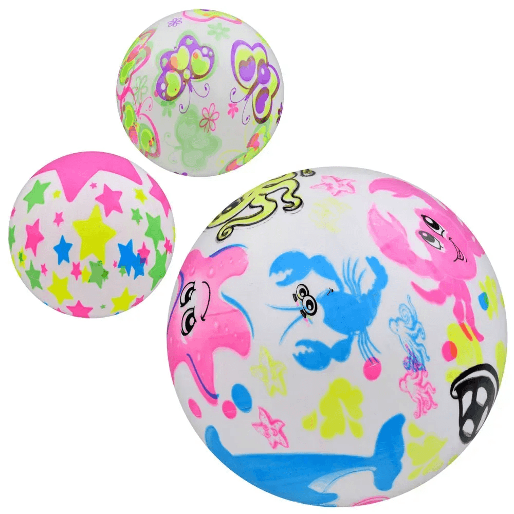 М'яч 9" Baby Toys MS 3962 М'яч 9" Baby Toys MS 3962