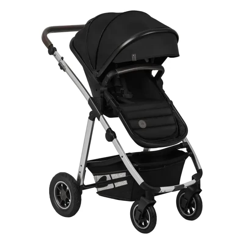 Коляска універсальна 2в1 Lionelo Amber 2 Black Silver LO-AMBER BLACK SILVER (2in1) фото 2 Коляска універсальна 2в1 Lionelo Amber 2 Black Silver LO-AMBER BLACK SILVER (2in1) фото 2