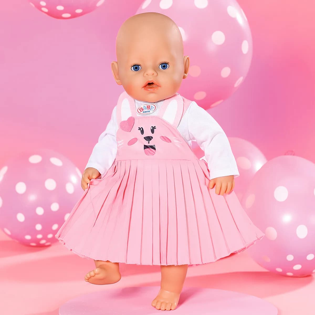 Одежда для куклы Baby Born Платье с зайкой 832868 фото 3 Одежда для куклы Baby Born Платье с зайкой 832868 фото 3