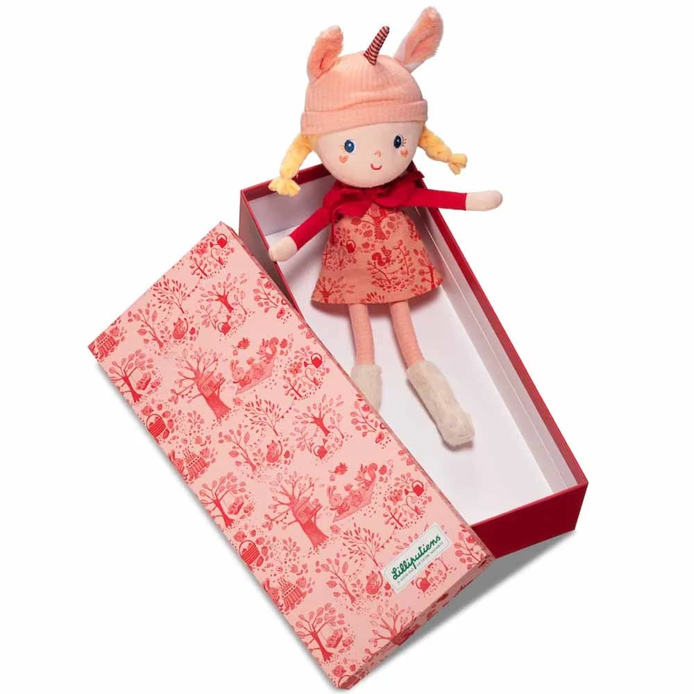 М'яка лялька в подарунковій коробці Lilliputiens Ліна 83382 фото 3 М'яка лялька в подарунковій коробці Lilliputiens Ліна 83382 фото 3