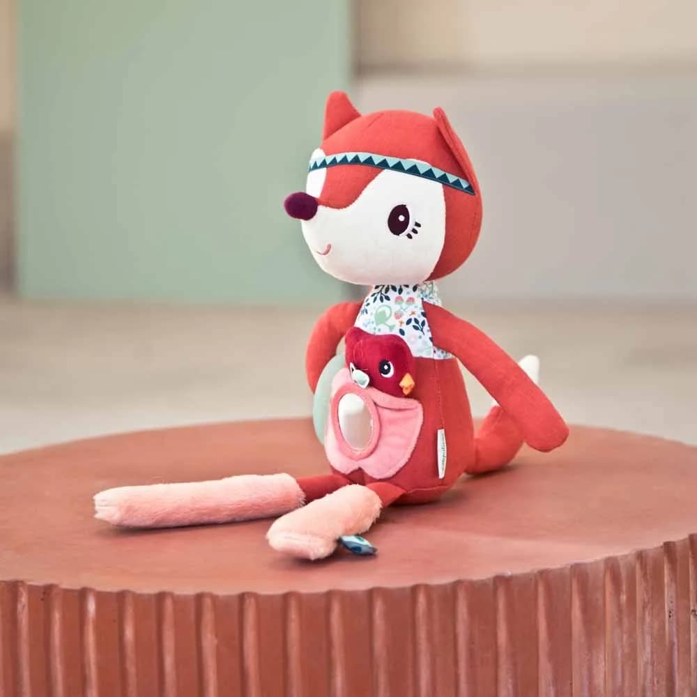 Развивающая игрушка Lilliputiens Лисичка Алиса 83400 фото 3