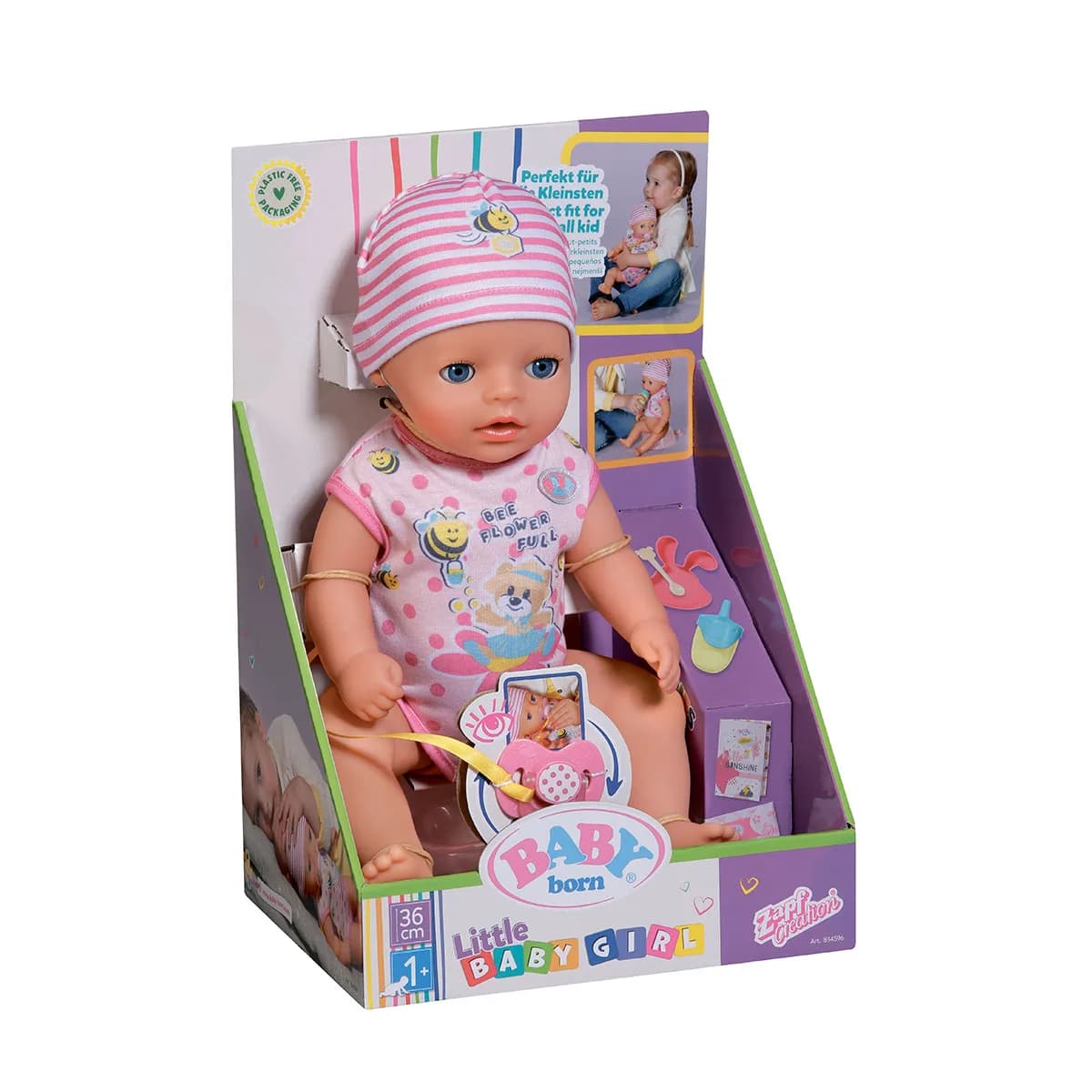 Пупс ZAPF Baby Born Прекрасная малышка 36см 834596 фото 2 Пупс ZAPF Baby Born Прекрасная малышка 36см 834596 фото 2
