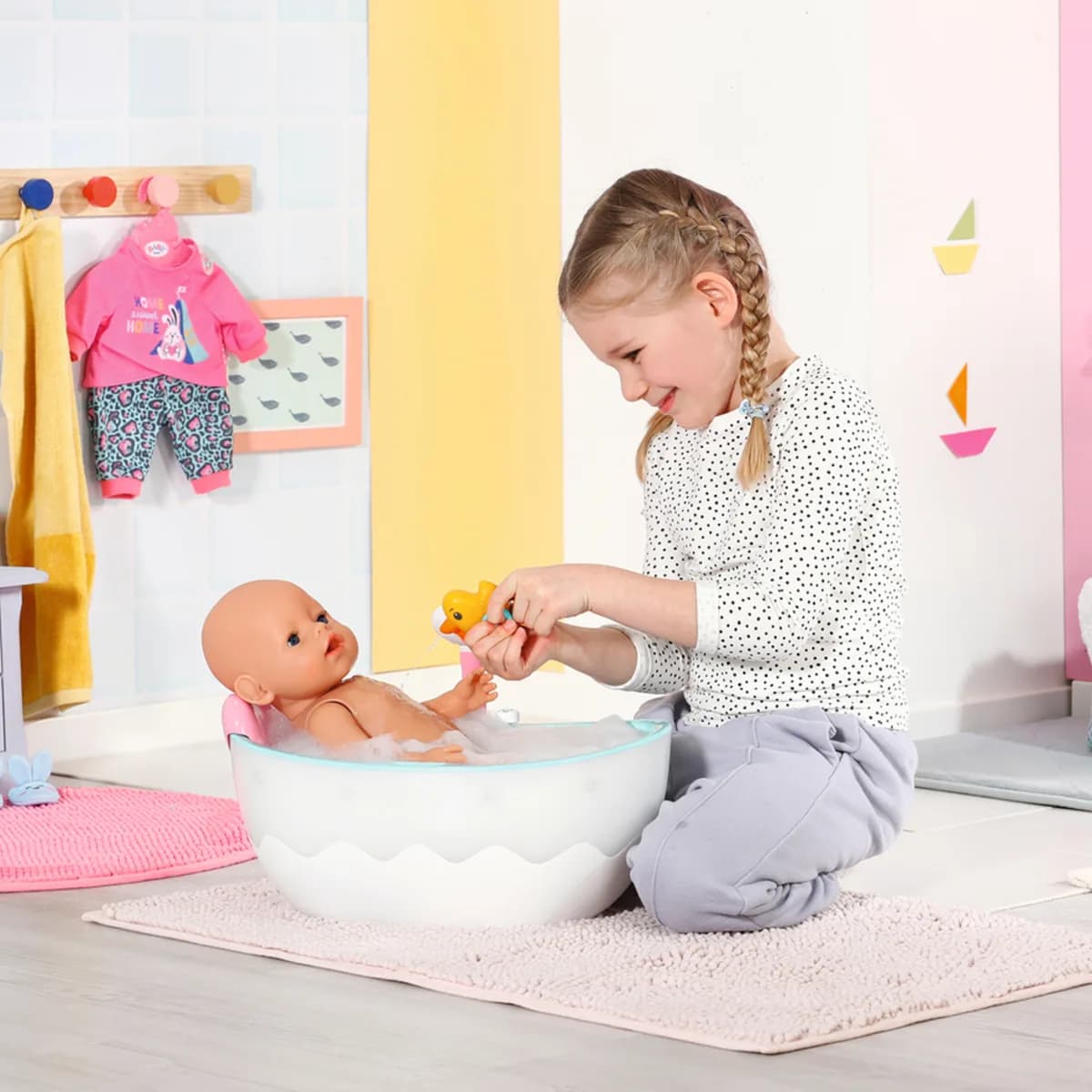 Ванночка автоматическая для куклы Baby Born Легкое купание 835784 фото 6 Ванночка автоматическая для куклы Baby Born Легкое купание 835784 фото 6